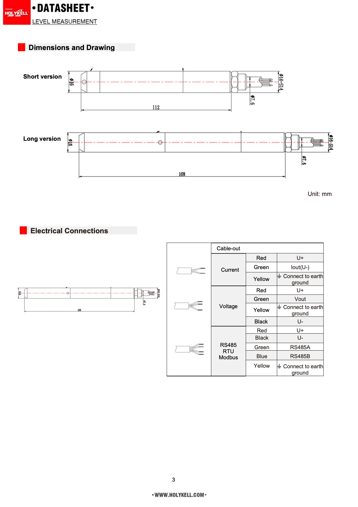 Well Sensor 2.0 | Modbus