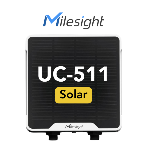 Solar-powered control mote (outdoor) - Milesight UC-511