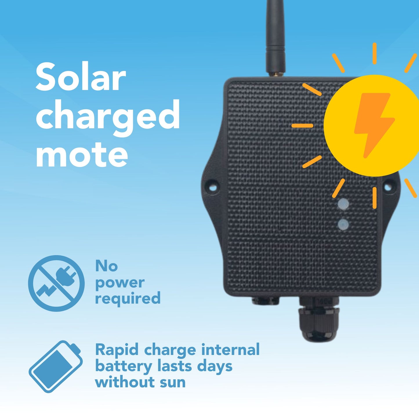 ☀️ Solar-Charging Monitoring Mote 2.0