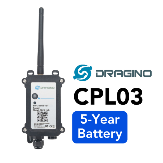 Battery-powered pulse-count mote (indoor/outdoor) - Dragino CPL03-LB