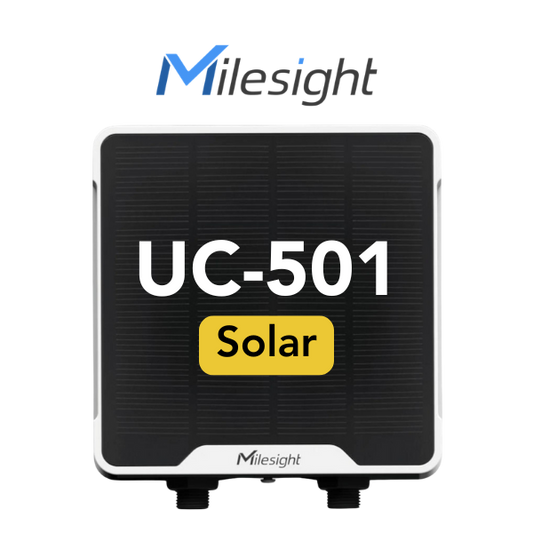 Solar-powered monitoring mote (outdoor) - Milesight UC-501