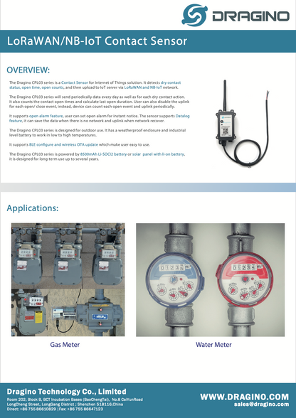 🔋 Battery-Powered Water Meter Mote 1.0